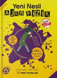 Veri Yayınları TYT Yeni Nesil Ajan Fizik Video Çözümlü Soru Bankası - Veri Yayınları
