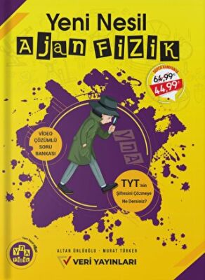 Veri Yayınları TYT Yeni Nesil Ajan Fizik Video Çözümlü Soru Bankası - 1