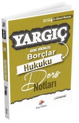 Yargıç Hakimlik ve HMGS Borçlar Genel Hukuku Ders Notları - Dizgi Kitap