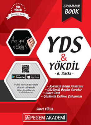 Pegem Akademi Yayıncılık YDS - YÖKDİL Grammar Book - 1