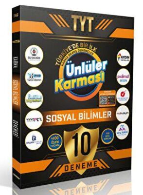 Ünlüler Karması YKS TYT Sosyal Bilgiler 10 Deneme - 1