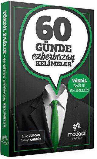 Modadil Yayınları YÖKDİL Sağlık 60 Günde Ezber Bozan Kelimeler