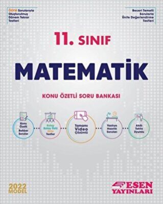 Esen Yayınları 11. Sınıf Matematik Konu Özetli Soru Bankası - 1