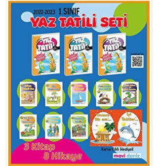 1. Sınıf Yaz Tatili Seti - 1