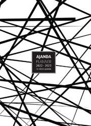 2022 - 2023 16 Aylık Ajanda Lines - Akademi Çocuk