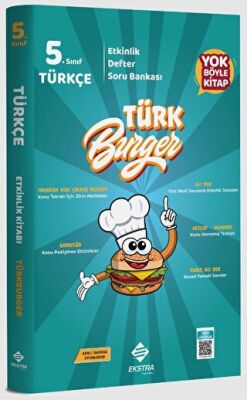 Ekstra Yayıncılık 2022 5. Sınıf Türkburger Türkçe Etkinlik Defter Soru Bankası - 1