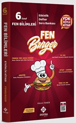 Ekstra Yayıncılık 2022 6. Sınıf Fenburger Fen Bilimleri Etkinlik Defter Soru Bankası - 1