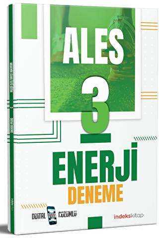 İndeks Akademi Yayıncılık ALES Enerji 3 Deneme Dijital Çözümlü