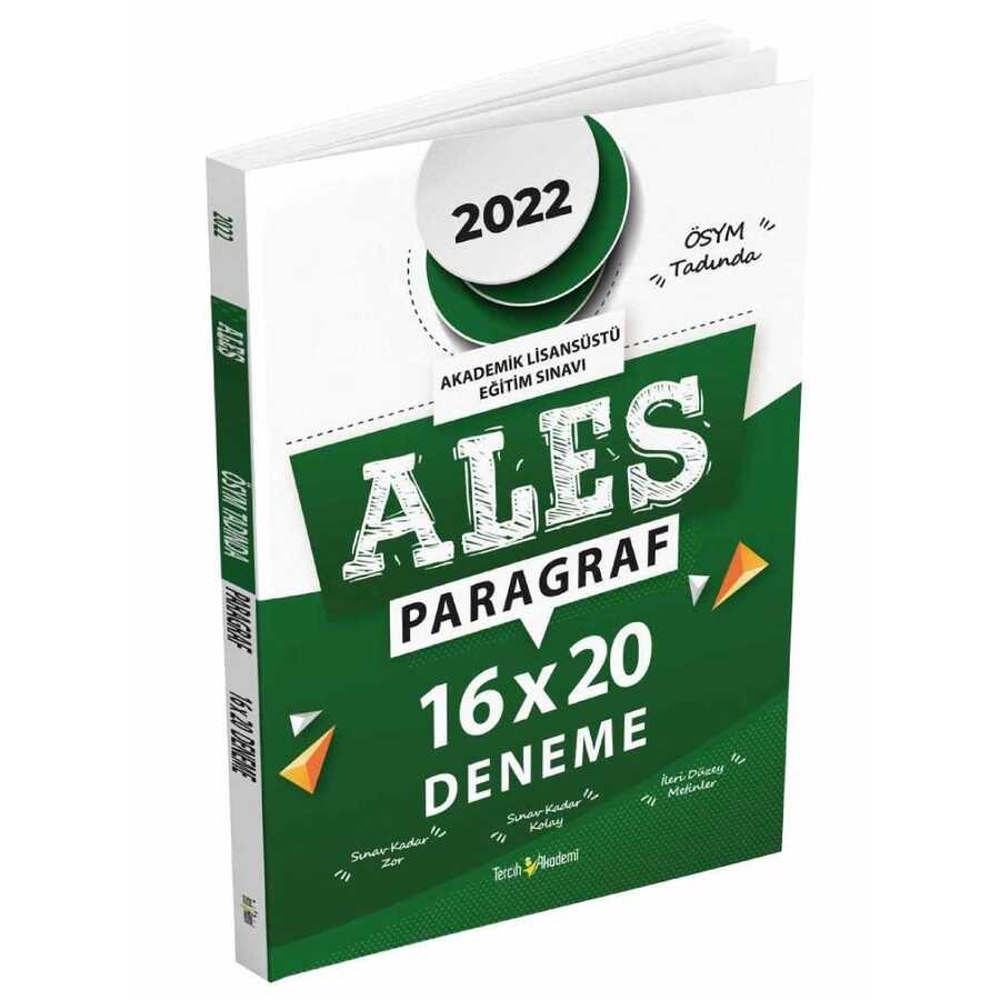 2022 ALES Paragraf Sözel Yetenek 16x20 Deneme