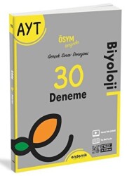 AYT Biyoloji 30 Deneme Sınavı - Endemik Yayınları