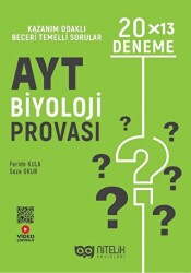 AYT Biyoloji Provası 20 X 13 Deneme - Nitelik Yayınları