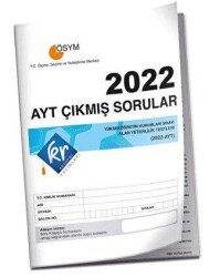 AYT Çıkmış Sorular Tıpkı Basım Kitapçığı - KR Akademi Yayınları