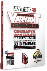 AYT Coğrafya Tamamı Video Çözümlü 33 Deneme Sınavı - Benim Hocam Yayınları