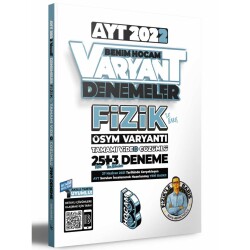 2022 AYT Fizik Tamamı Video Çözümlü 25+3 Deneme Sınavı - Benim Hocam Yayınları