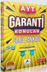 Ayt Garanti Konular Sayısal Soru Bankası - PARAF Yayınları