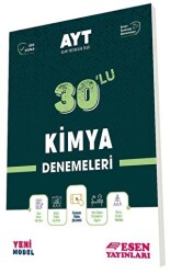 Esen Yayınları AYT Kimya 30 lu Deneme - Esen Yayınları