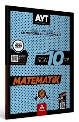 2022 AYT Matematik Son 10 Yıl Konularına Göre Çıkmış Sorular ve Çözümleri - A Yayınları
