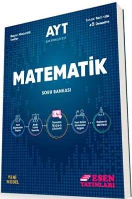 Esen Yayınları AYT Matematik Soru Bankası - 1