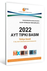 A Yayınları 2022 AYT Tıpkı Basım Deneme Kitapçığı - A Yayınları
