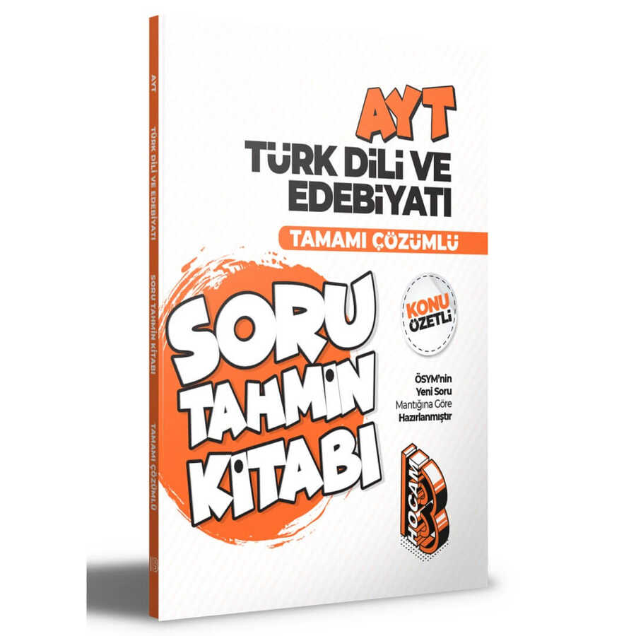 2022 AYT Türk Dili ve Edebiyatı Konu Özetli ve Tamamı Çözümlü Soru Tahmin Kitabı