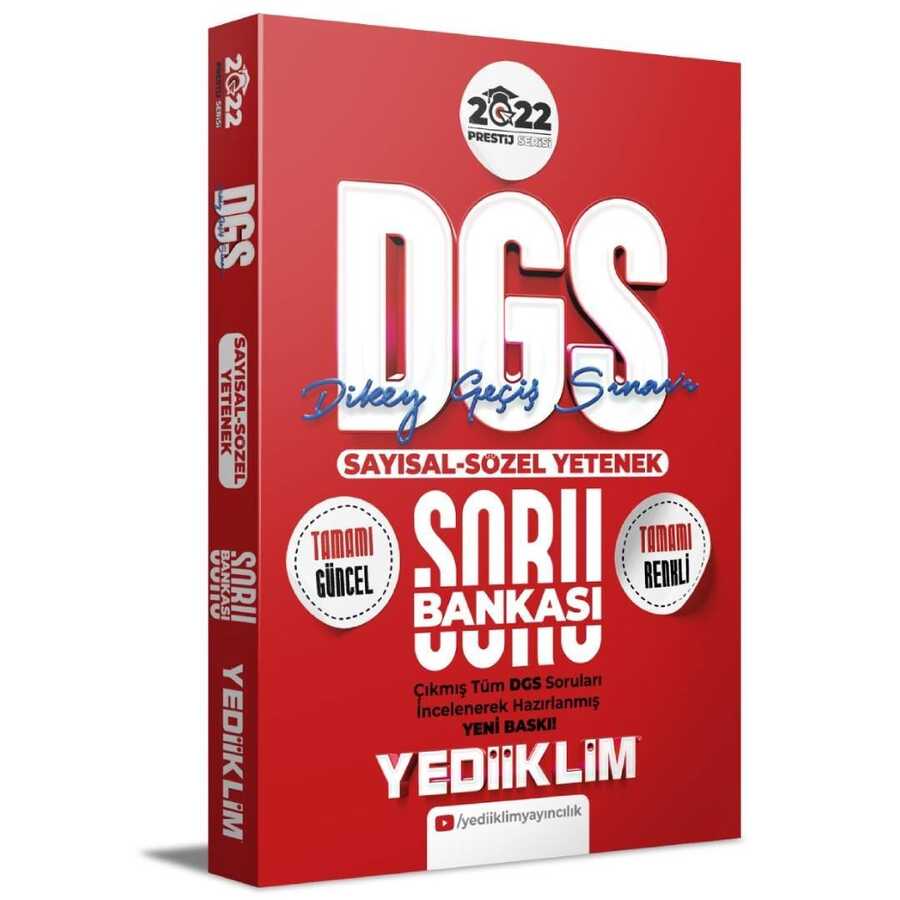 DGS Prestij Serisi Sayısal Sözel Yetenek Soru Bankası 4 Renk