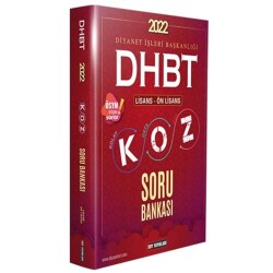 2022 DHBT Koz Lisans Önlisans Soru Bankası - DDY Yayınları