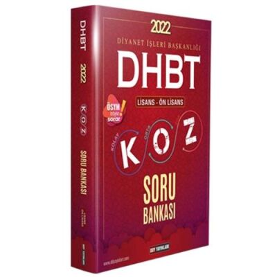 2022 DHBT Koz Lisans Önlisans Soru Bankası - 1