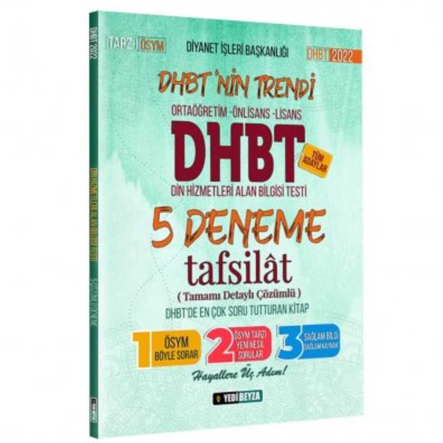 Diyanet İşleri Başkanlığı Örtaöğretim-Önlisans-LisansTüm Adaylar DHBT Din Hizmetleri Alan Bilgisi - Yedi Beyza Yayınları