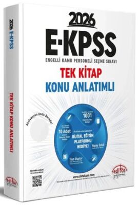 2026 EKPSS Genel Yetenek - Genel Kültür Konu Anlatımlı - 1