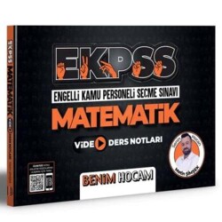 EKPSS Matematik Video Ders Notları - Benim Hocam Yayınları