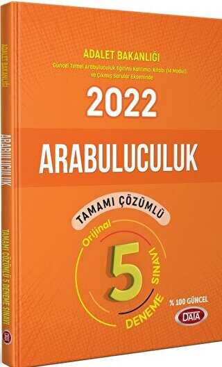 2022 GYS Adalet Bakanlığı Arabuluculuk 5 Deneme Çözümlü Görevde Yükselme - Data Yayınları