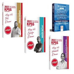 Hangi KPSS Yayınları 2022 Hangi KPSS Genel Kültür 45 Deneme Seti + Benim Hocam Ortaöğretim- Ön Lisans Çözümlü Soru Tahmin Kitabı - Hangi KPSS Yayınları
