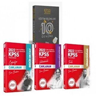 2022 Hangi KPSS Genel Kültür Soru Bankası + KPSS Eğitim Bilimleri 10 Deneme İsem Yayınları - 1