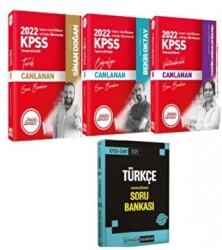 2022 Hangi KPSS Genel Kültür Soru Bankası + Pegem ÖABT Türkçe Soru Bankası 4`lü Set - Hangi KPSS Yayınları