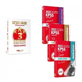 2022 Hangi KPSS Genel Kültür Soru Seti - Yediiklim Eğitim Bilimleri 3 Yıldız Deneme Parlayan Set - 1
