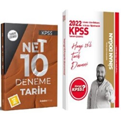 Hangi KPSS Yayınları 2022 Hangi KPSS Tarih 15 Deneme + İndeks Akademi Tarih Net 10 Deneme 2`li Set - Hangi KPSS Yayınları