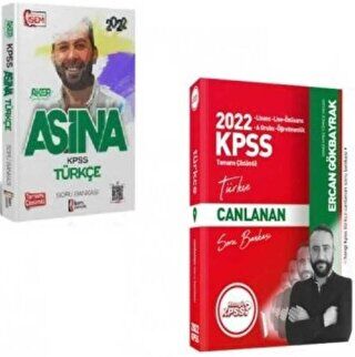 2022 Hangi KPSS Türkçe Soru Bankası + İsem KPSS Aşina Türkçe Soru Bankası Seti - 1