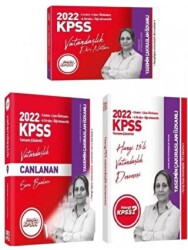 2022 Hangi KPSS Vatandaşlık Ders Notları + Soru + 15 Deneme 3`lü Set Yasemin Çakıraslan Özkanlı - Hangi KPSS Yayınları