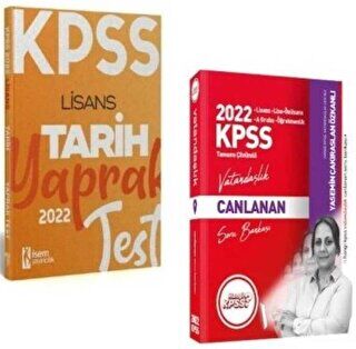 2022 Hangi KPSS Vatandaşlık Soru Bankası + İsem KPSS Tarih Yaprak Test - 1
