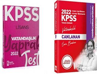 2022 Hangi KPSS Vatandaşlık Soru Bankası - İsem Vatandaşlık Yaprak Test 2si Bir Arada Set - 1