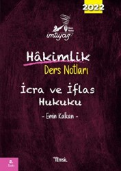 2022 İmtiyaz Hakimlik Ders Notları - İcra ve İflas Hukuku - Temsil Kitap