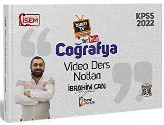 2022 İsem TV KPSS Genel Kültür Coğrafya Video Ders Notu - İSEM Yayıncılık