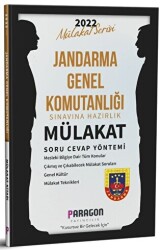 2022 Jandarma Genel Komutanlığı Sınavına Hazırlık Mülakat Soru Cevap Yöntemi - Paragon Yayıncılık
