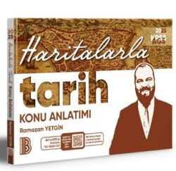 KPSS AGS Haritalarla Tarih Konu Anlatımlı - Benim Hocam Yayınları