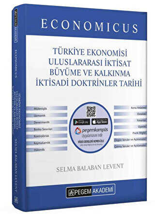 2022 KPSS A Grubu Economicus Türkiye Ekonomisi, Uluslararası İktisat, Büyüme ve Kalkınma, İktisadi D