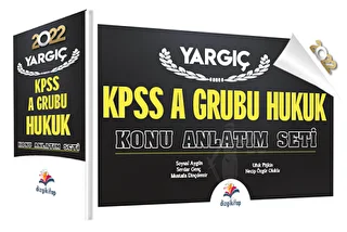 Dizgi Kitap 2022 KPSS A Grubu Hukuk Ders Notları Seti - 1