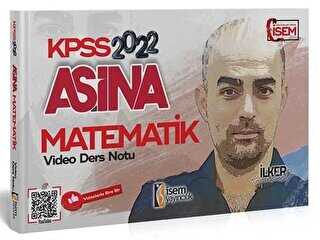 2022 KPSS Aşina Matematik - İSEM Yayıncılık
