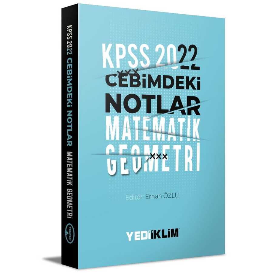 2022 KPSS Cebimdeki Notlar Matematik Geometri Kitapçığı