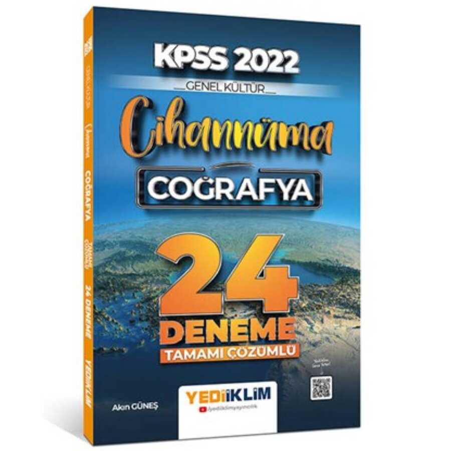 2022 KPSS Cihannüma Genel Kültür Coğrafya Tamamı Çözümlü 24 Deneme