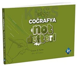 KPSS Coğrafya Konu Anlatımlı Not Defteri - KR Akademi Yayınları